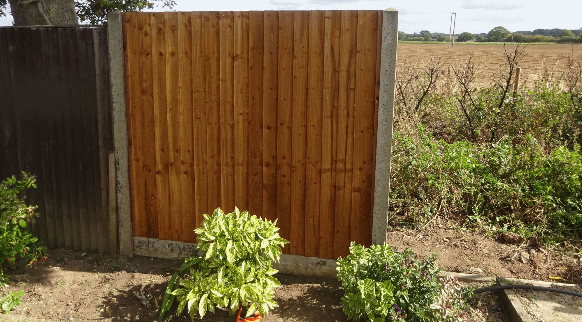 Fence installation