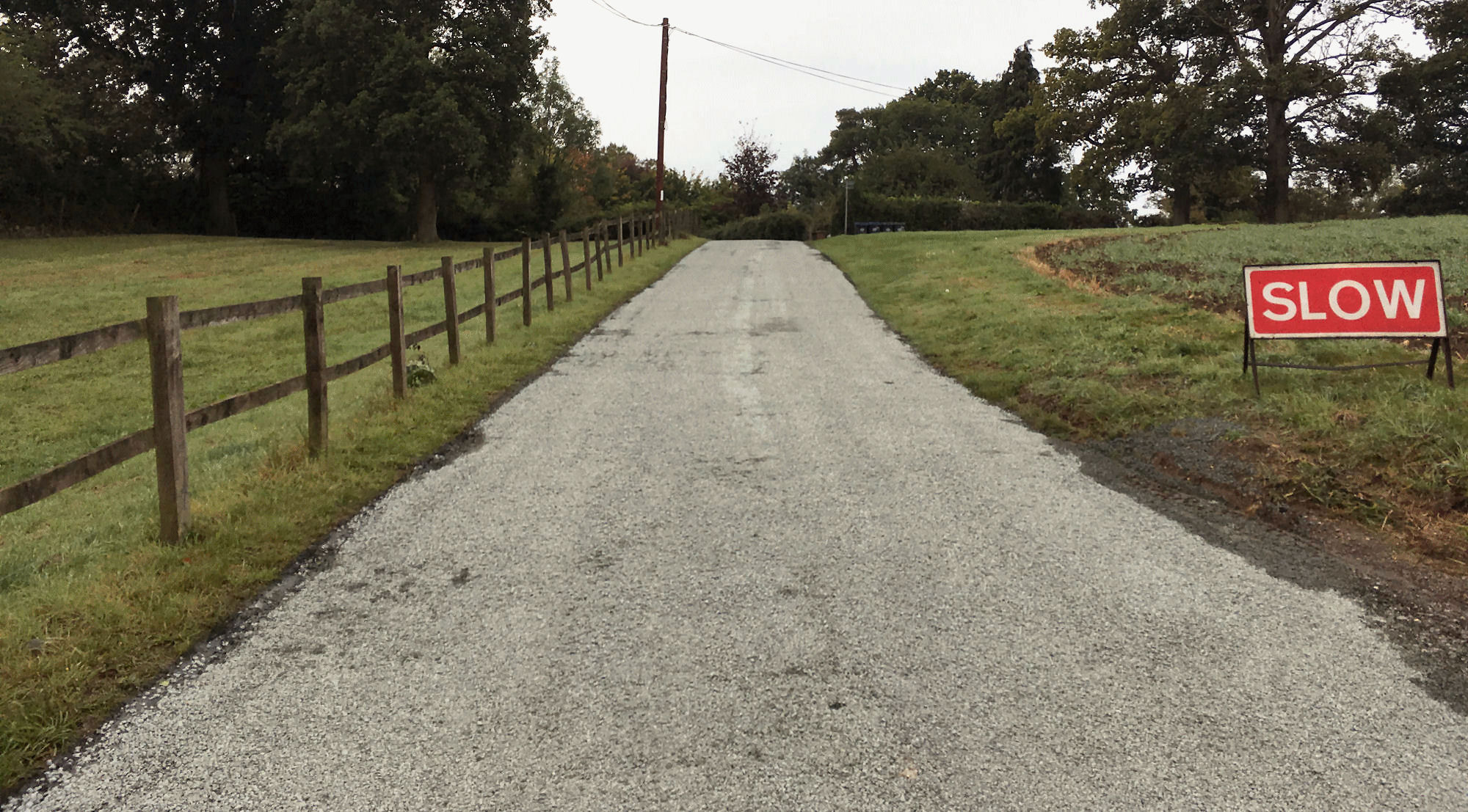 A road surface dressing installation image 2