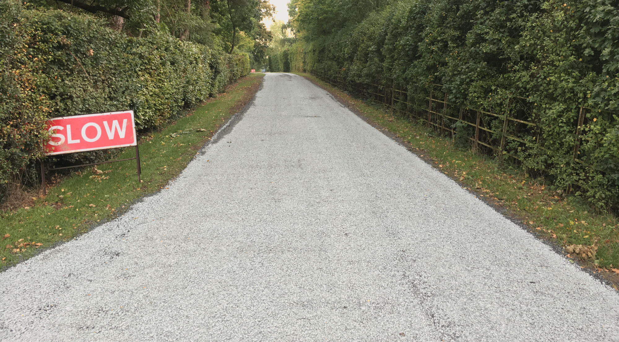 A road surface dressing installation image 3